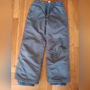 Kids Grey Snow Pants